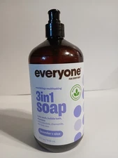 EO Products Everyone for Every Body 3-in-1 Soap Lavender + Aloe 32 fl.oz