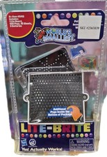 World's Smallest LITE BRITE Art Toy Doll House Miniature Light Bright Pegs,Paper