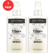 John Frieda Ultra Filler Thickening Hair Spray 5 floz for Fine Hair Volume 2PACK
