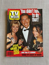 Vintage television - "Australian TV Week" Mar 1991 Logies suvenir issue