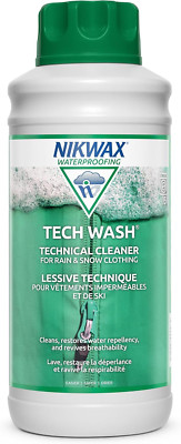 Tech Wash 34 Fl. Oz.,  Tech Wash Technical Cleaner for Jackets and Outerwear, Re