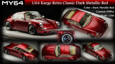 MY64 1:64 Kaege Retro Classic 911 Resin Model Car | eBay