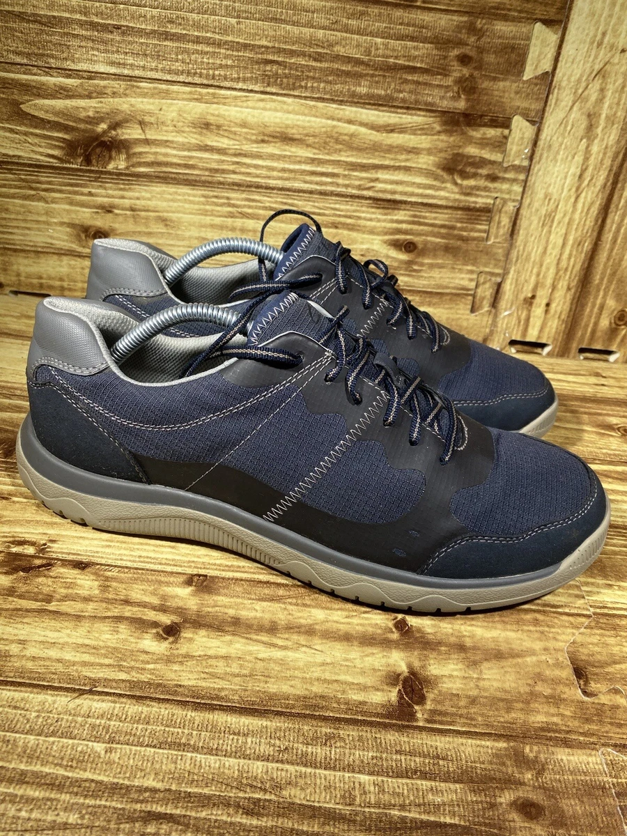 Clarks Men s Blue Votta Edge Casual Shoes Size 9 5 Cloudsteppers