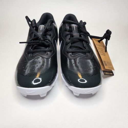 NIKE ALPHA HUARACHE 4 KEYSTONE BASEBALL CLEATS DJ6524-001 BLACK WHITE MEN SIZE 9 - Picture 7 of 7