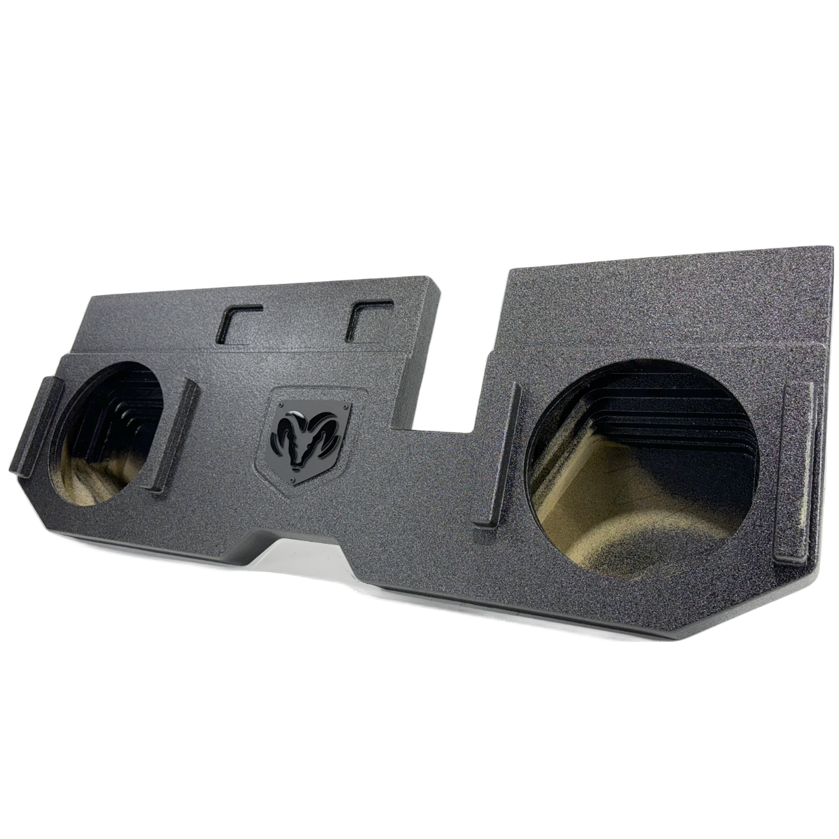 Mega Bass 2x12 Inch Subwoofer Box Sub Enclosure Ported For Dodge