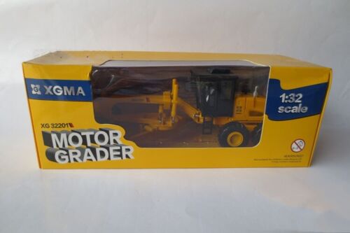 Livellatrice motore 1/32 XGMA XG3220C veicoli da costruzione macchina modello pressofuso - Foto 5 di 10