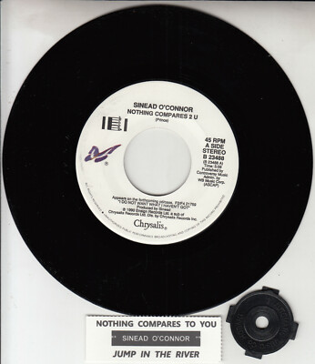 SINEAD O'CONNOR Nothing Compares 2 U 7'' 45 rpm record NEW + juke box title strip