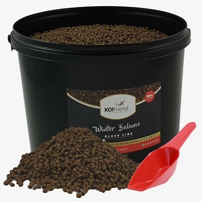 Koifutter 10 Liter Winter Balance 5 mm Winterfutter sinkend Herbstfutter