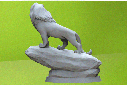 The Lion King 3D Printing Unpainted Figure Model GK Blank Kit New Toy In Stock - Picture 4 of 7