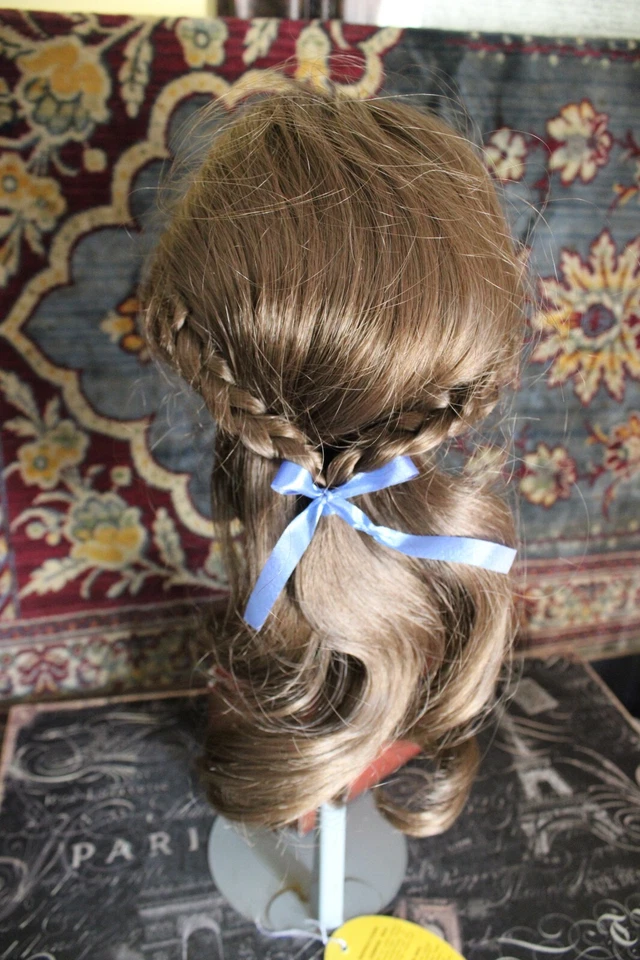 ANTIGUO STOCK NUEVO KEMPER MARRÓN CLARO SONJA PELUCA LARGA TALLA 14-15" circunferencia Foto 3 de 4