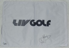 CAMERON SMITH SIGNED AUTO LIV GOLF FLAG BAS COA PGA TOUR THE OPEN BRITISH CHAMP