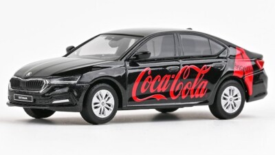 Modellauto Auto Maßstab 1:43 Skoda Octavia IV 2020 Coca Cola modellbau sammlung