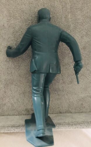 1966 MAN FROM U.N.C.L.E. UNCLE NAPOLEON SOLO BLUE VERSION FIGURE MARX RARE - Picture 3 of 4