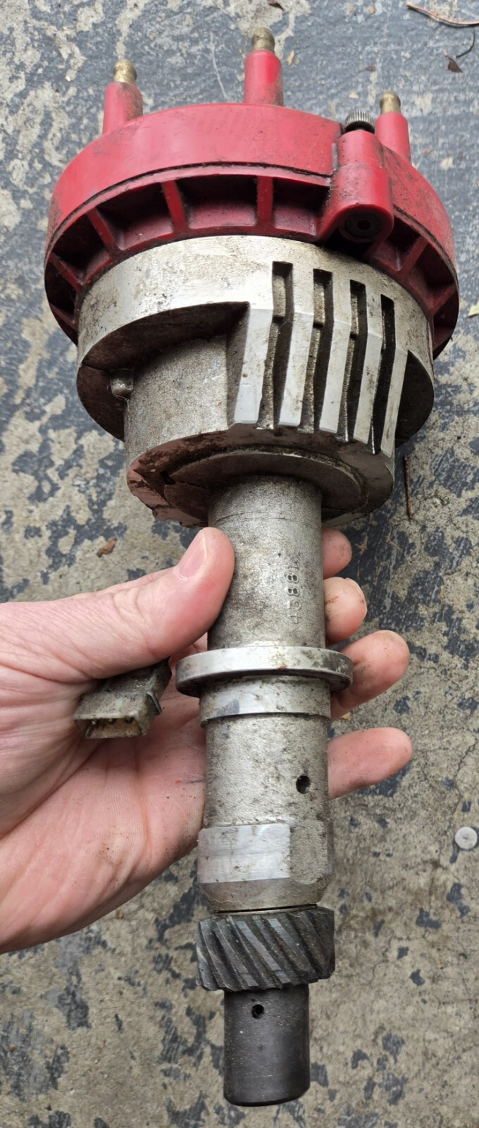 Used Mallory Comp 9000 Unilite Pontiac Distributor Model # 9158001 1963-81