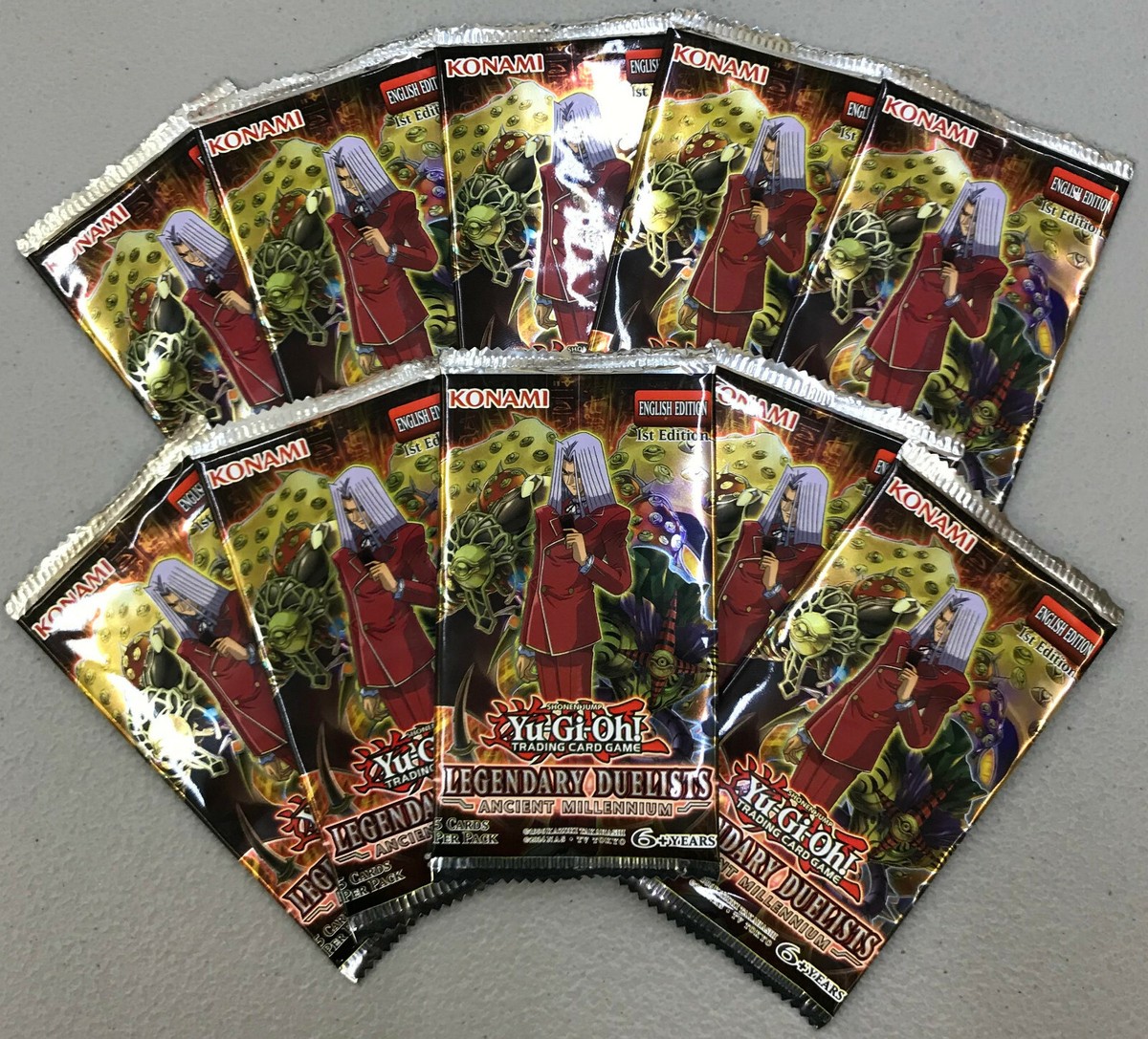 legendary duelists ancient millennium booster box Yu-Gi-Oh! Duelists: 1st Ed Sealed RARE! In their climactic Duel Legendary Duelists: Ancient Millennium -