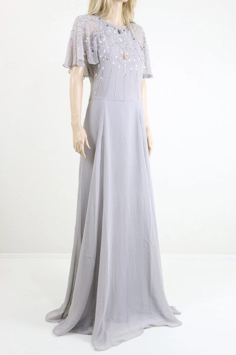 Asos flutter hot sale sleeve wedding dress