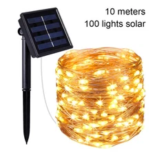 Garden Solar Lights Firework Light 150 LED Outdoor Party Landscape Decor Xmas