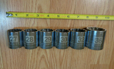 1 2 drive large metric socket set
