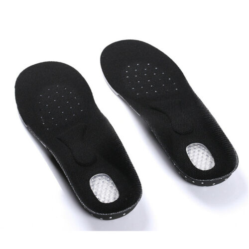 1 Paar Silikon Gel Plantarfasziitis orthopädische Einlegesohlen Bogen Unterstützung Schuhpolster S/L - Bild 6 von 10