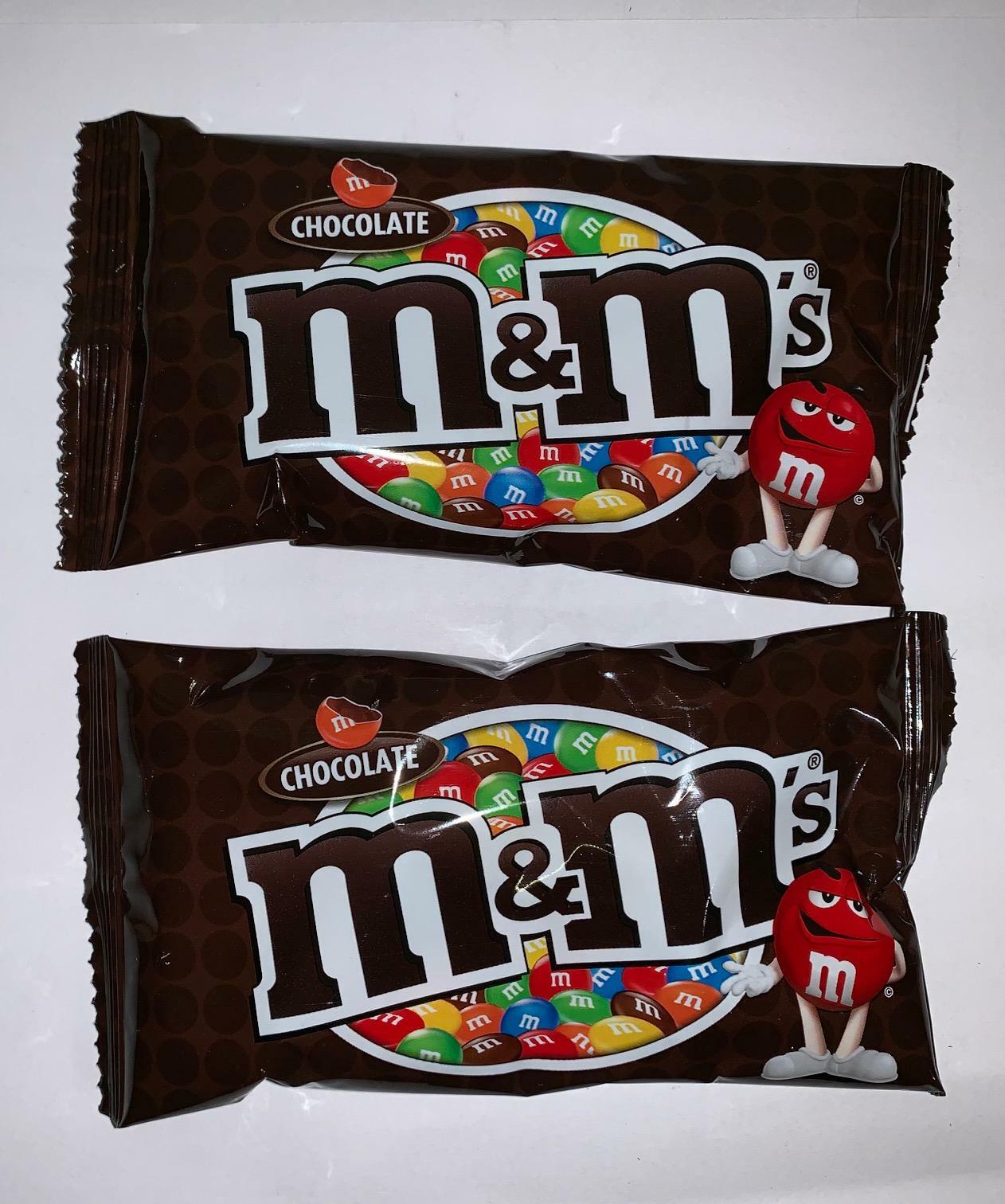 M&M's Choco Single Chocolate Bag, 45 g, Pack of 24