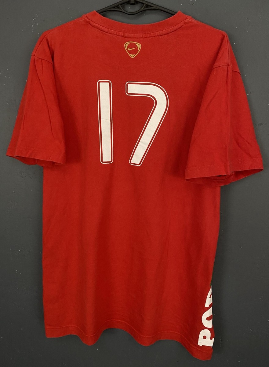 MEN PORTUGAL NATIONAL CRISTIANO RONALDO #17 FOOTBALL SOCCER SHIRT