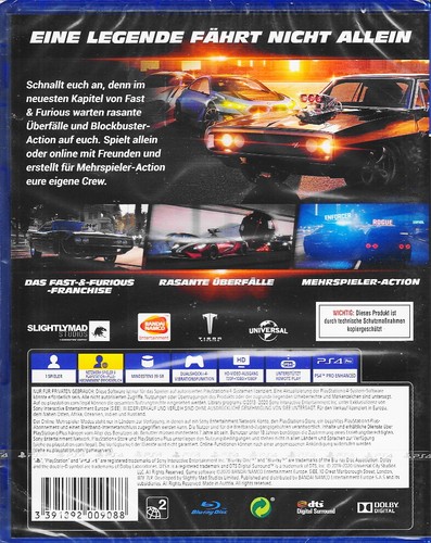 Fast & Furious Crossroads - PS4 / PlayStation 4 - Neu & OVP - Deutsche Version - Bild 2 von 3