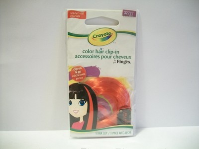Crayola by Fing'rs  Color Hair Clip - in #32727 Scarlet Red