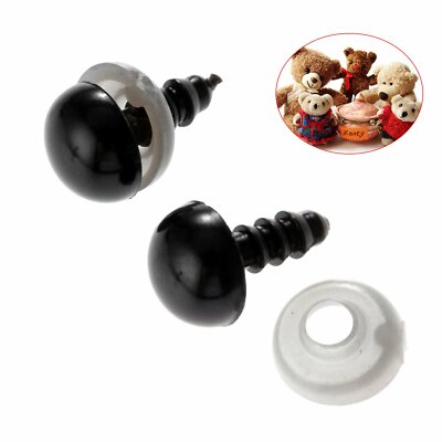Puppe Tier Handwerk Zum Selbermachen Spielzeug Sicherheitsauge Teddybär Herstellung Zubehör Ersatz 6-20 mm