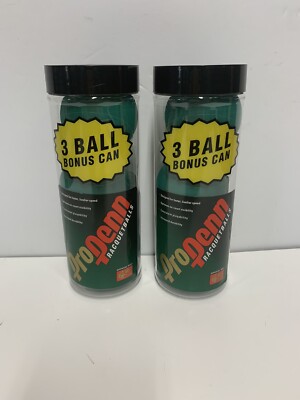 ラケットボール用公式ボール propenn GREEN 3個入り5缶 Pro Penn Green Racquetball 3 Ball Can (green) Racquetballs