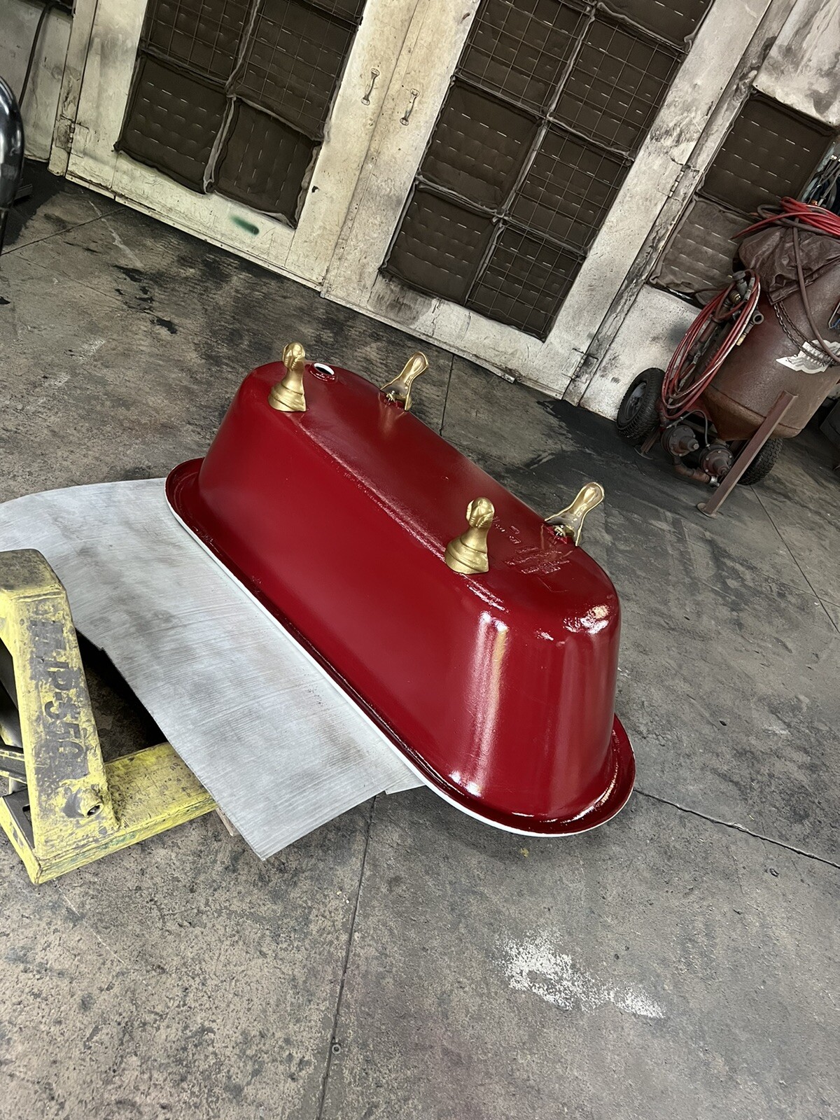 Clawed foot refurbished tub. Able to change color of tub to buyers preference. eBay