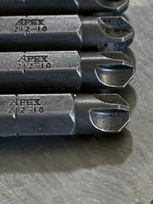 APEX 212-10-10PK Insert Bit,SAE,1/4,Hex,#10,1...
