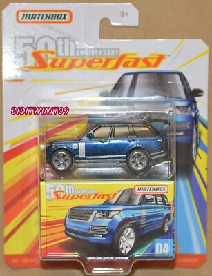 MATCHBOX 2019 50TH ANNIVERSARY SUPERFAST '18 RANGE ROVER LWB