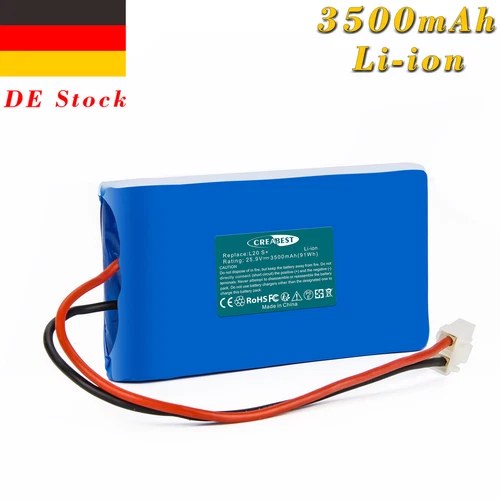 Für Ambrogio 015E00600A Wiper i130s i100S i70 L15 deluxe 3,5AH 25,9V Li-ion Akku