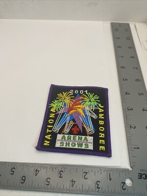 2001 National Boy Scout Jamboree Patch Arena Shows BSA Patch 68C-1104S