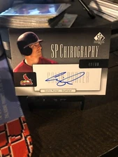 2004 SP Authentic Chirography /60 Colin Porter #CA-CP Auto