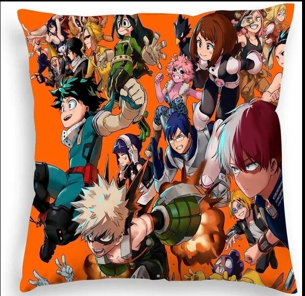 My Hero Academia Cushion Cover 45×17 11/16in Model At Choice Deku Midoria