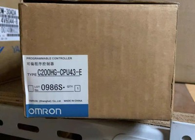 New In Box OMRON C200HG-CPU43-E C200HGCPU43E Module #H