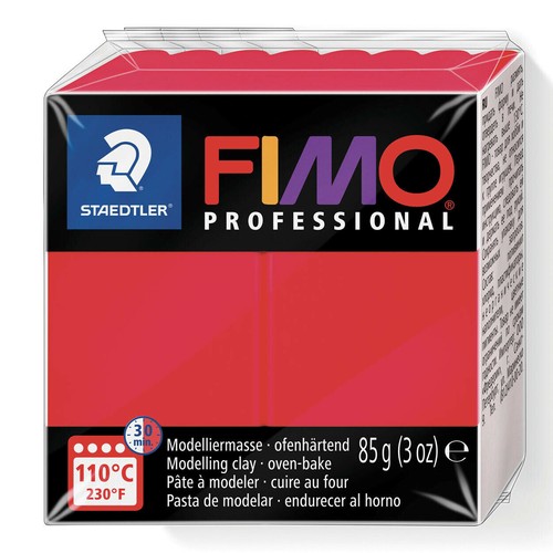 Polymer Clay 85 G Professional Red 8004.200