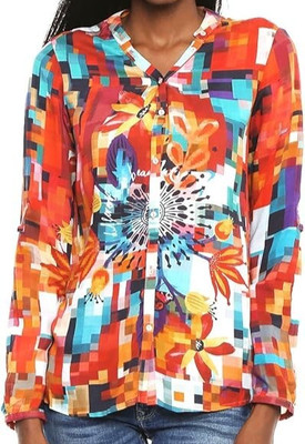 DESIGUAL  HOCHWERTIGE DAMEN BLUSE- Gr.M NEUwertig
