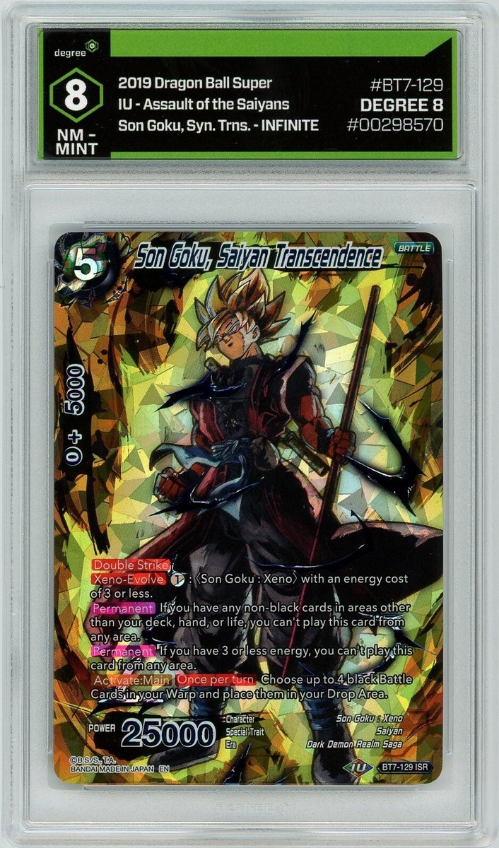 Dragon Ball Super DBS Son Goku, Saiyan Transcendence BT7-129 ISR
