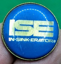 Vintage InSinkErator Metal Stem Logo Golf Ball Marker
