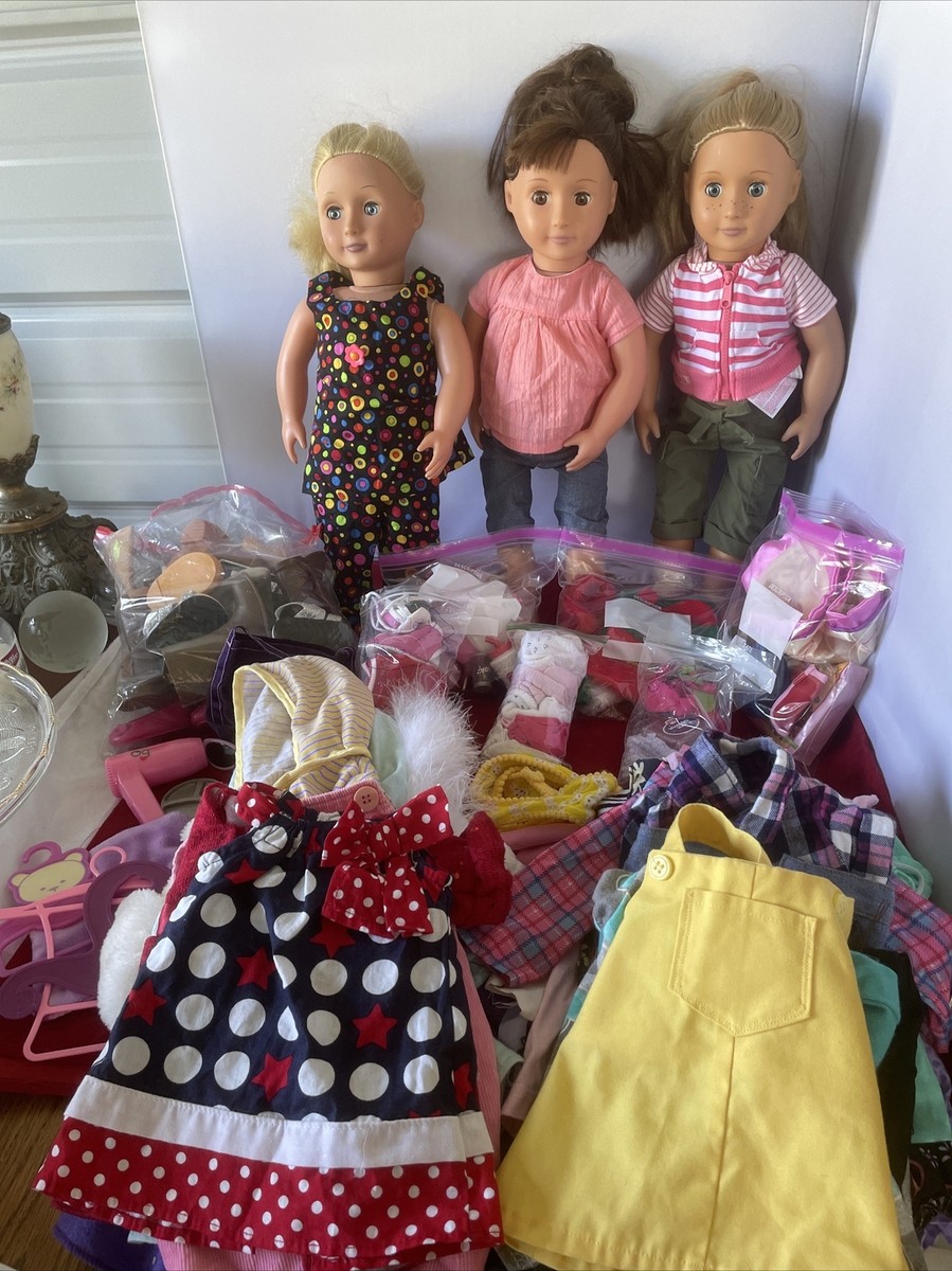Toys R Our Generation Doll Usa 18” Doll Our Generation Lot Our - Main Image