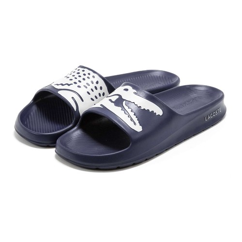 NEW Lacoste Men's Croco Slide Open Toe Sandals