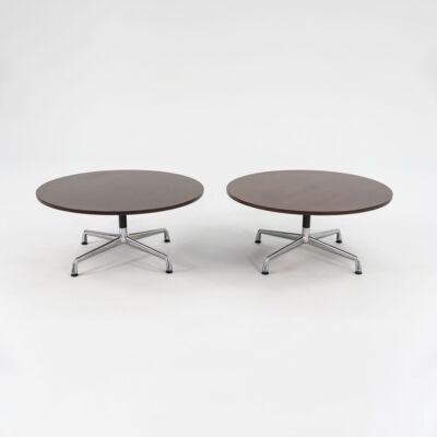 2012 Herman Miller Eames Aluminum Group 36 inch Coffee Table Wood Top 1x Avail