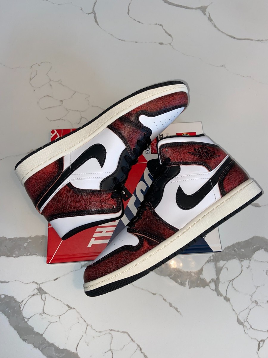 Size 10 - Air Jordan 1 SE Mid Wear-Away for sale online | eBay