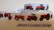 Grosgrain Ribbon International Farm Tractors Red Tractor Barn Farming Animals Grosgrain Ribbon International Farm Tractors Red Tractor Barn Farming Animals