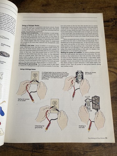 Vintage 1982 Basic Wiring Techniques Electrical Electrician Paperback Book - Picture 4 of 4