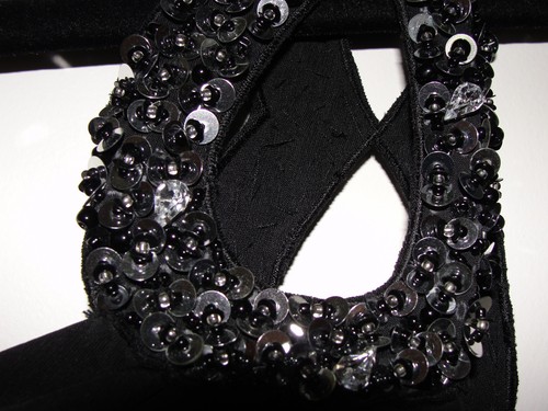 Gorgeous Faviana Glamour Beaded Women's Circle Strap Evening Dress size 0 - Picture 4 of 7