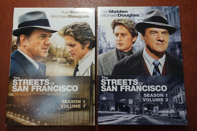 DVD ''Streets of San Francisco'' Season 1 Vol 1&2 Ländercode 1 !!