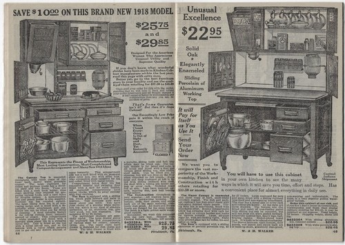 1918 W. & H. WALKER Pittsburgh PA Home Furniture Catalog Mission Style - Picture 2 of 6